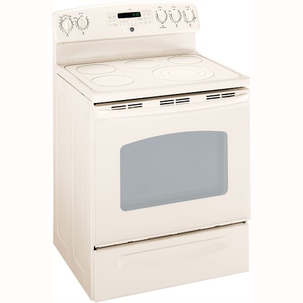 GE Bisque 30" Freestanding Electric Range JB840