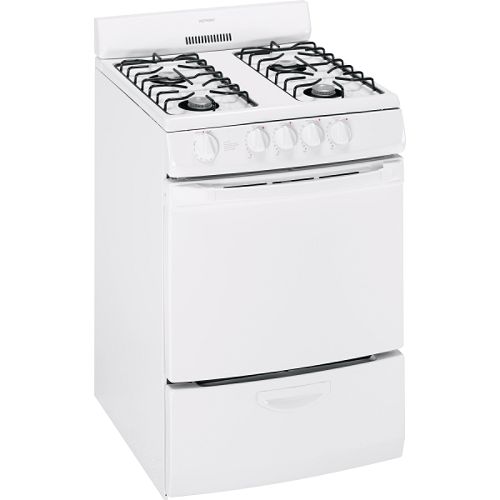 Hotpoint 24 in. Freestanding Gas Range - RGA724PK Best Price