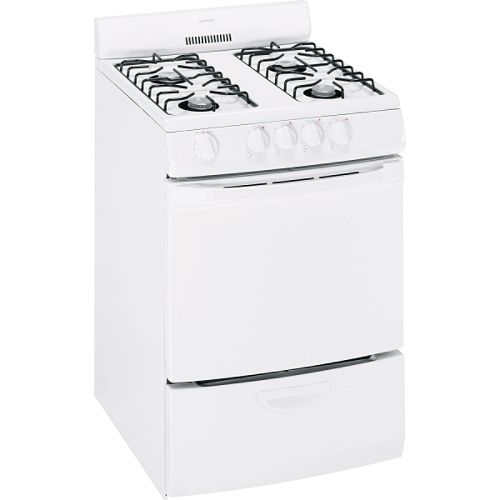 Hotpoint 24 in. Freestanding Gas Range - RGA724EK Best Price