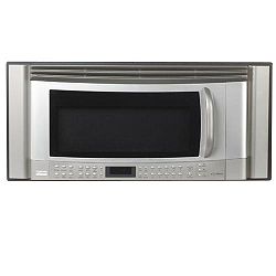 Stainless Steel w/Black Kenmore Elite 36 in. 2.0 cu. ft. Microhood Combination