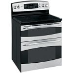 GE Profile 30 in. Freestanding Double Oven Range 