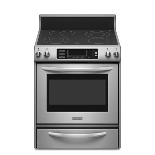 KitchenAid 30 in. Self-Cleaning Freestanding Electric Range 