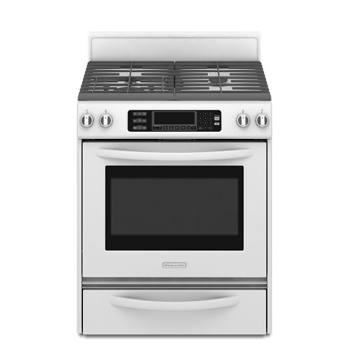 KitchenAid 30 in. Self-Cleaning Freestanding Gas Range - KGRS807S