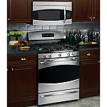 GE Profile 30 in. Dual Fuel Freestanding Range 