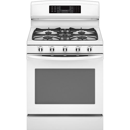 KitchenAid Architect Series II 30 in. Freestanding Gas Range w/ True Convection Oven - KGRS205T