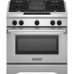 KitchenAid 36 in. Dual Fuel Pro-Style Range Plus Grill Best Price
