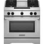 KitchenAid 36 in. Dual Fuel Pro-Style Range Plus Griddle Best Price
