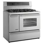Kenmore Elite 40 in. Dual Fuel Self-Clean Range with Sealed Burners and Elec. Convection Oven by Electrolux Home Products