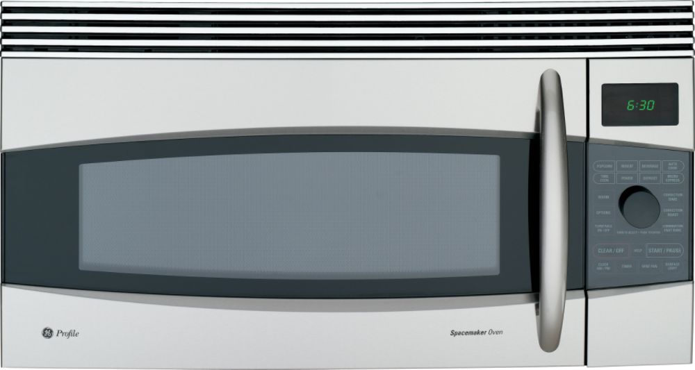 GE Profile 1.7 cu. ft. Microhood Combination with Convection Oven