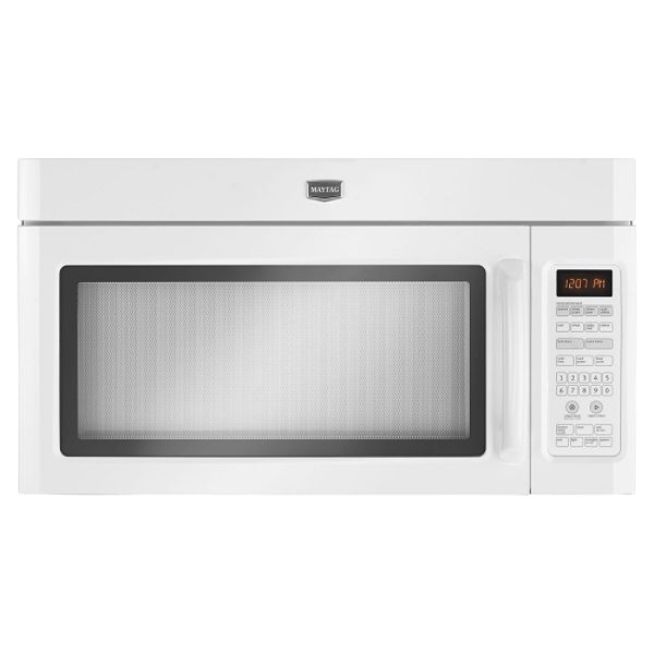 Maytag White 30" 2.0 cu. ft. Microhood Combination Microwave Oven
