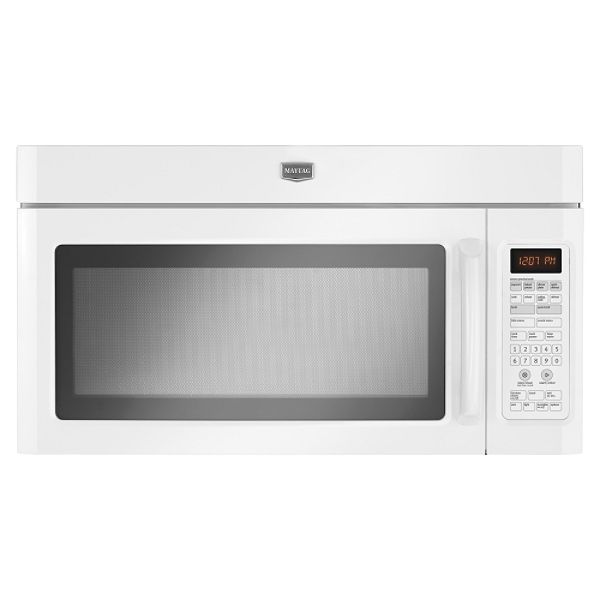 Maytag White 30" 1.8 cu. ft. Microhood Combination Microwave Oven