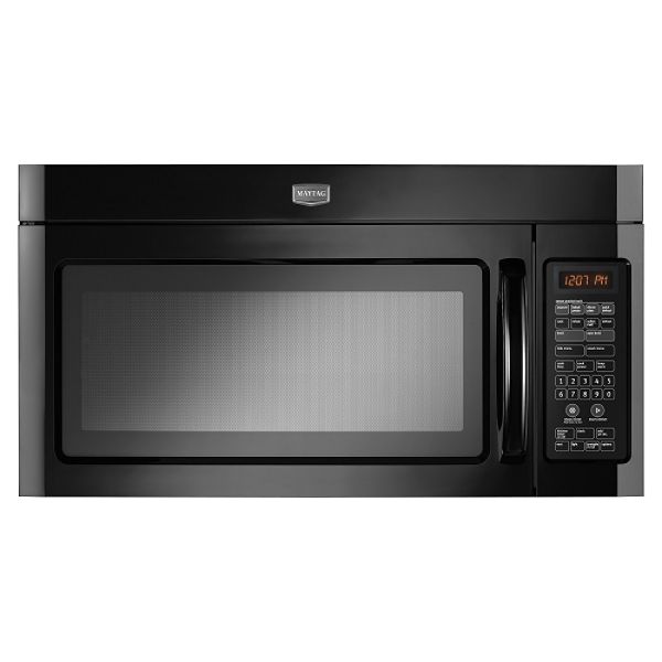 Maytag Black 30" 1.8 cu. ft. Microhood Combination Microwave Oven