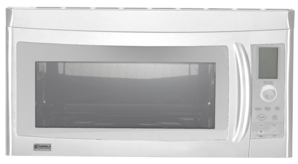 Kenmore Elite 2.0 cu. ft. Microhood Combination with Even Glide Plus Turntable