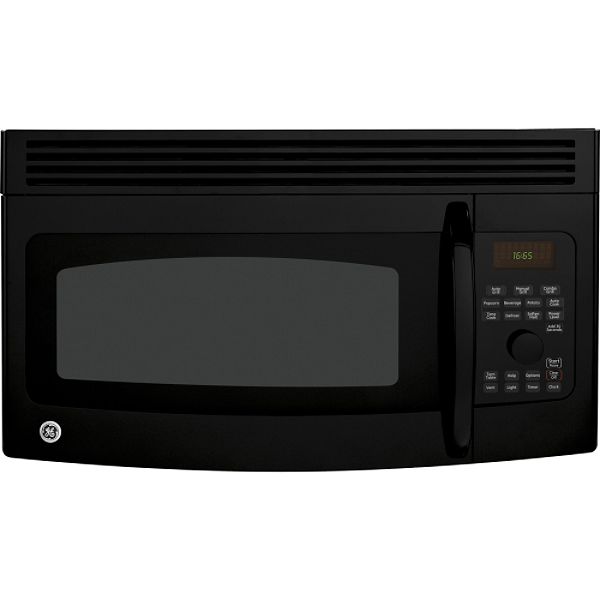 GE Black 30" 1.6 cu. ft. Microhood Combination Microwave Oven