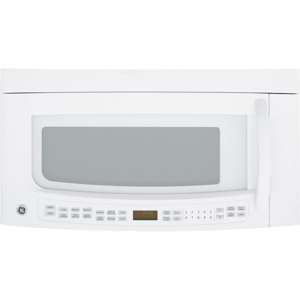 GE White 30" 2.0 cu. ft. Sensor Microwave Oven (JVM2052)