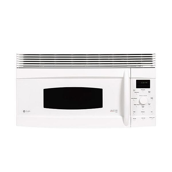 GE Profile White Advantium 30 1.2 cu. ft. Microhood Combination