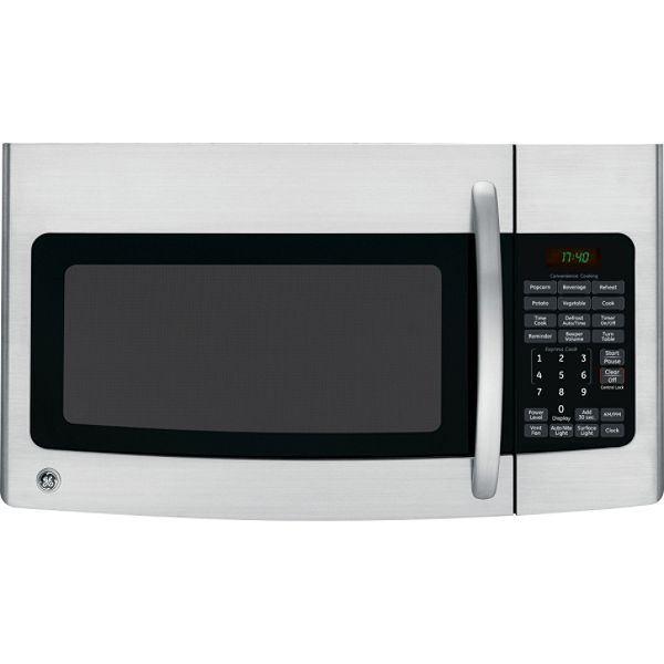 GE Stainless Steel 30 in. 1.7 cu. ft. Microwave Oven (JVM174)