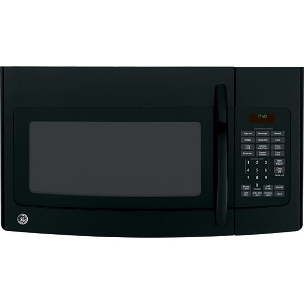 GE Black 30 in. 1.7 cu. ft. Microwave Oven (JVM174)