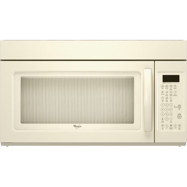 Whirlpool Bisque 30" 1.7 cu. ft. Microhood Combination Microwave Oven