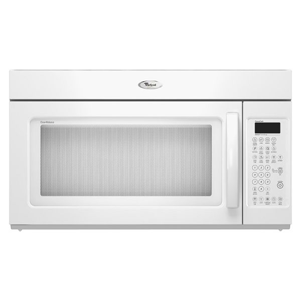 Whirlpool White 30" 2.0 cu. ft. Microhood Combination Microwave Oven