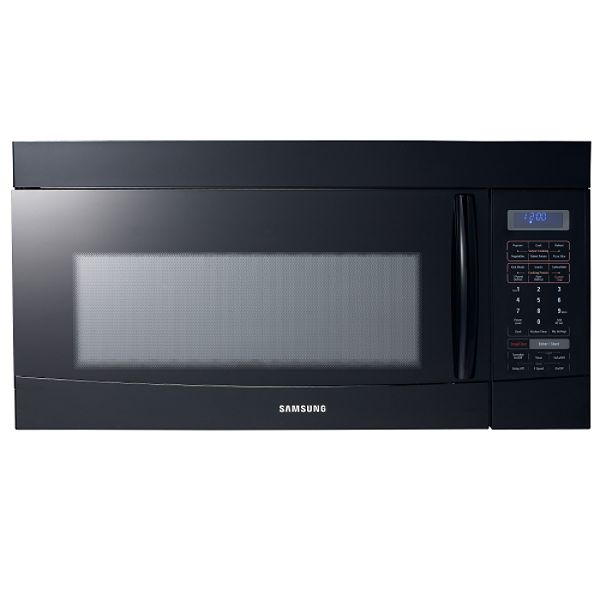 Samsung Black 30" 1.8 cu. ft. Over-the-Range Microwave Oven (SMH9187)