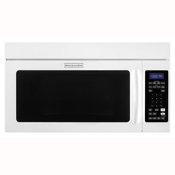 KitchenAid White 30" 2.0 cu. ft. Microhood Combination Microwave Oven