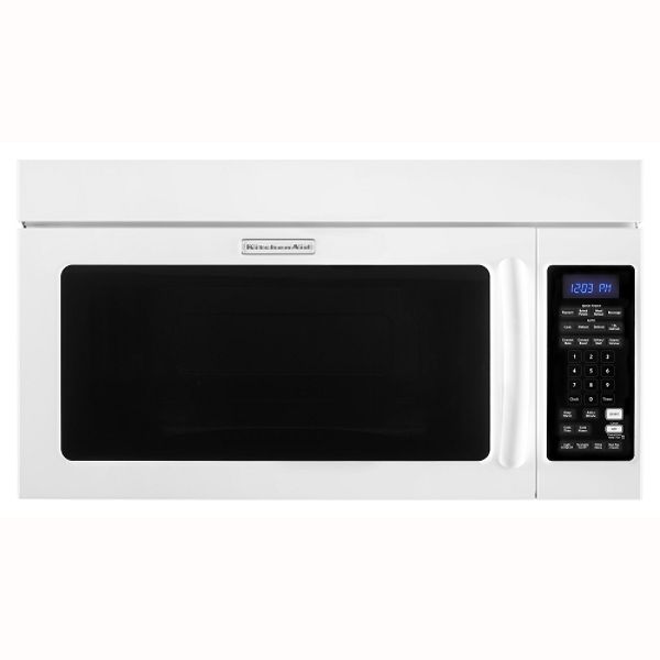KitchenAid White 30" 1.8 cu. ft. Microhood Combination Microwave Oven