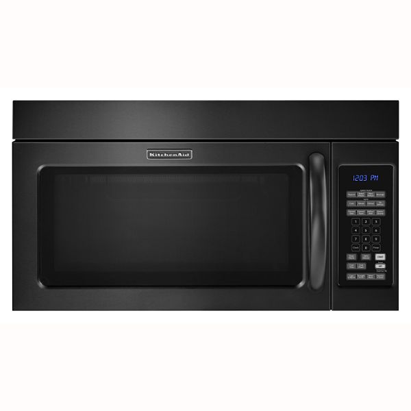 KitchenAid Black 30" 1.8 cu. ft. Microhood Combination Microwave Oven