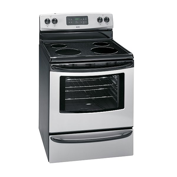 Kenmore Ultra SilverSteel 30" Freestanding Electric Range 9600