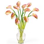 Nearly Natural Calla Lilly Liquid Illusion