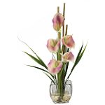 Nearly Natural Calla Lilly Liquid Illusion