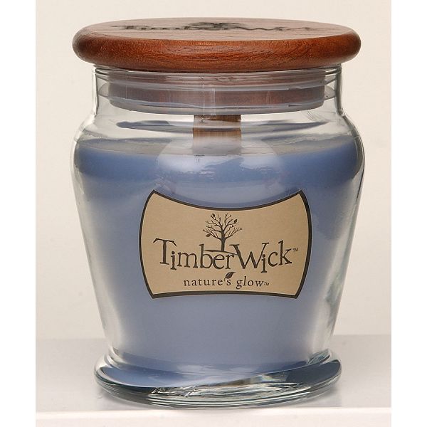 Hanna's Candles TimberWick Nature's Glow Scented Soy Candle - Tropical Waterfall
