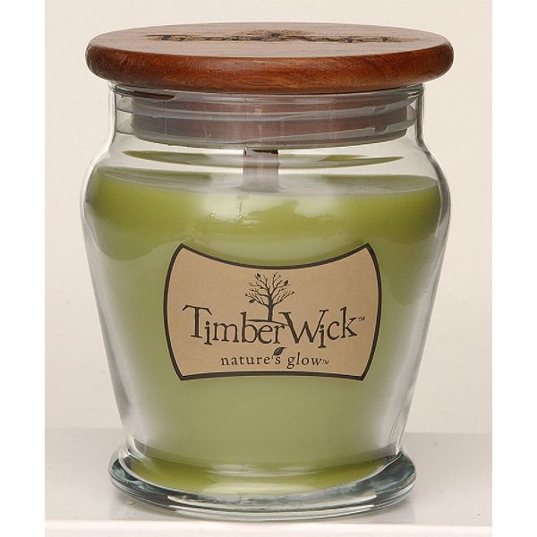 Hanna's Candles TimberWick Nature's Glow Scented Soy Candle - Vintage Moss
