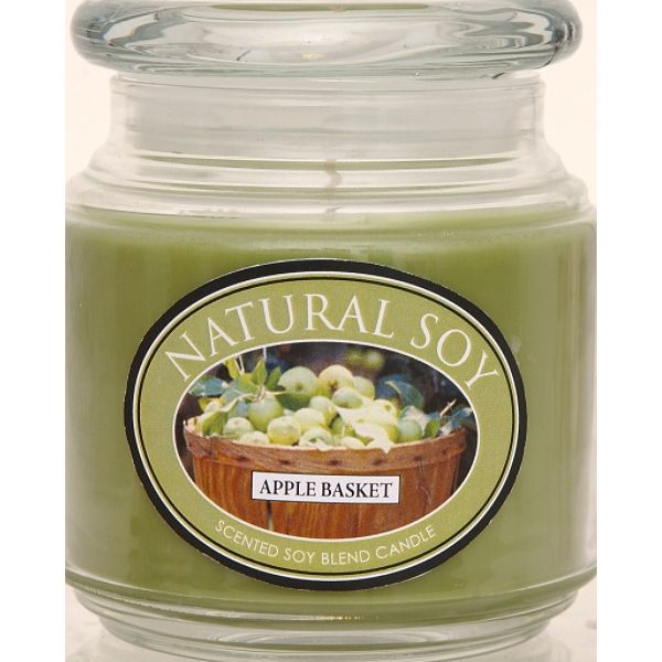 Hanna's Candles Natural Soy Scented Soy Candle Apple Basket