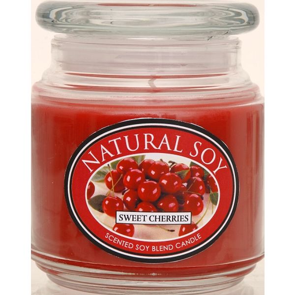 Hanna's Candles Natural Soy Scented Soy Candle Sweet Cherries