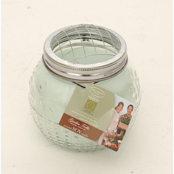 Hanna's Candles Kathy Ireland JduJ Scented Soy Candle - Flower Shoppe
