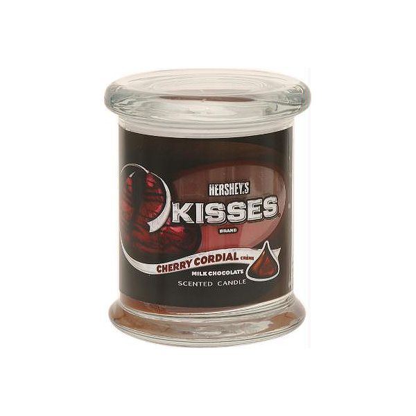 Hanna's Candles Hershey's Kisses Scented Soy Candle - Cherry Cordial