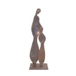 Danya B. Tall Parent/Child Bronze Scuplture
