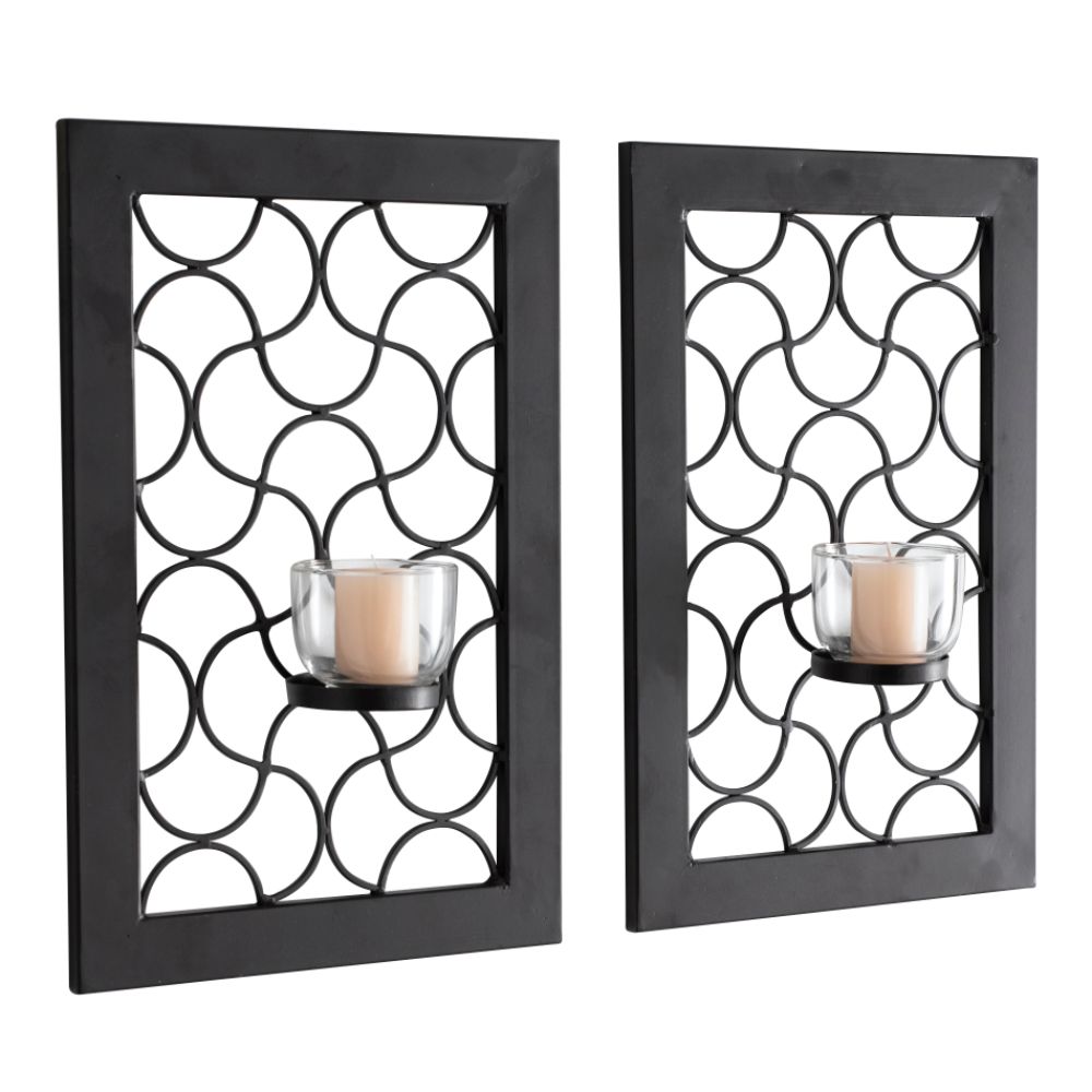 San Miguel Format Set of 2 Wall Sconces