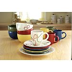 Sears Set of 4 Dinner Plates - Fashion Fruit