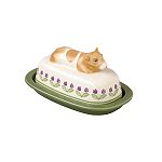 Pfaltzgraff Circle of Kindness Aunt Muriel's Covered Butter Dish