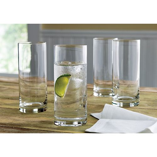 Lands' End Set of 4 Highball glasses