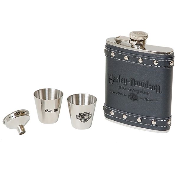 Harley-Davidson Motorcycles Flask gift set