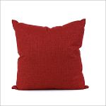 "ChicagoTextile 20"" Decorative Large Square Pillow - Mesa Scarlet"
