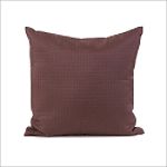 "ChicagoTextile 20"" Decorative Large Square Pillow - Metro Plum"
