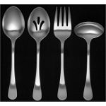 Stainless Steel Bergen 4 Piece Hostess Set