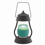 Candle Warmers Hurricane Lantern Combo Pack - Black - Island Breeze