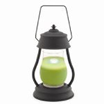 Candle Warmers Hurricane Lantern Combo Pack - Black - Vanilla Pear
