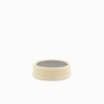 Candle Warmers Ceramic Candle Warmer - Cream Emboss