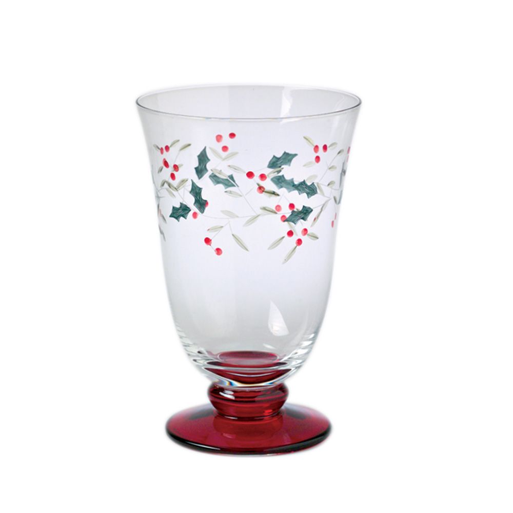 Pfaltzgraff Winterberry Set of 4 Water Goblets